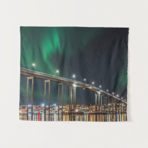 Tromso Northern Lights Tapestry