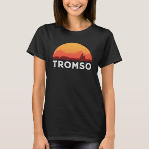 Tromso Norway City Skyline Cityscape Funny Gift T-Shirt