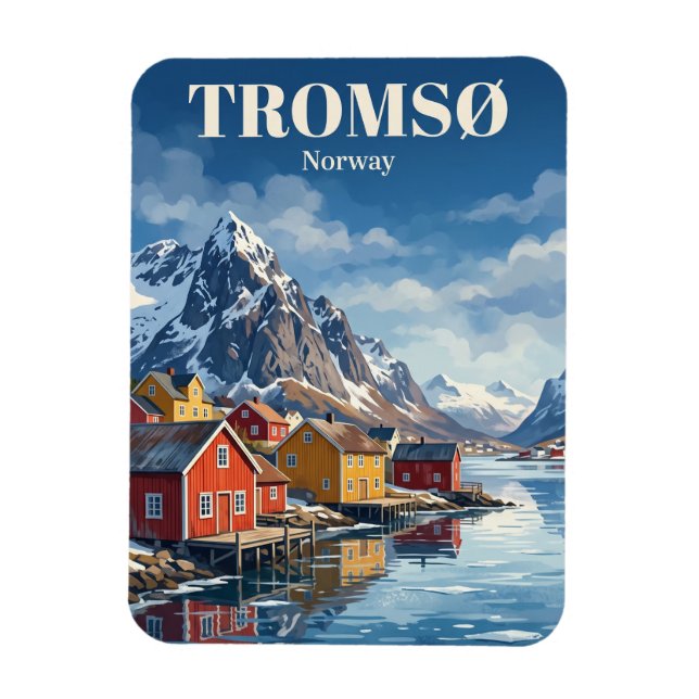 Tromsø Norway Magnet (Vertical)