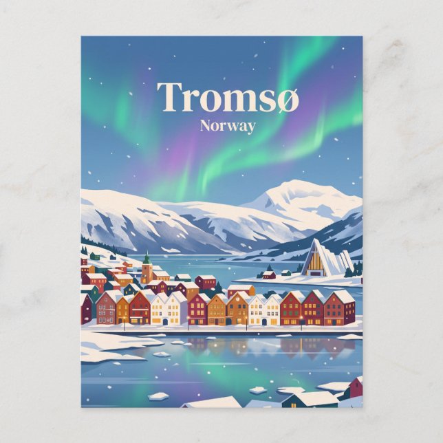 Tromsø Norway Postcard (Front)