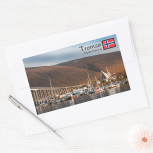 Tromso Norway Rectangular Sticker