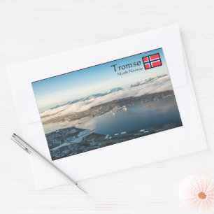 Tromso Norway Souvenir Rectangular Sticker