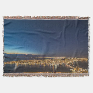 Tromso Norway Throw Blanket