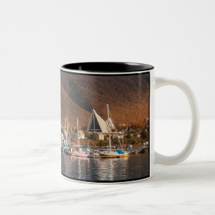 Tromso Norway Two-Tone Coffee Mug