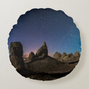 Trona and the Milky Way Round Cushion