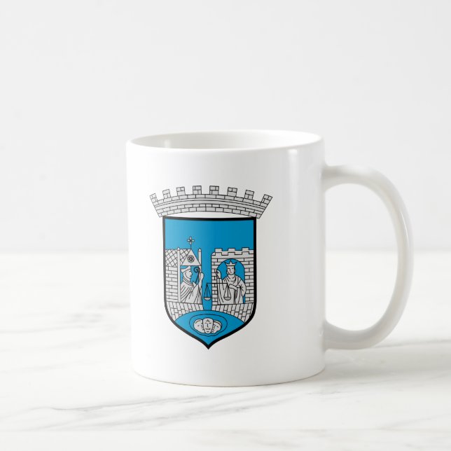 Trondheim Coat of Arms Coffee Mug (Right)