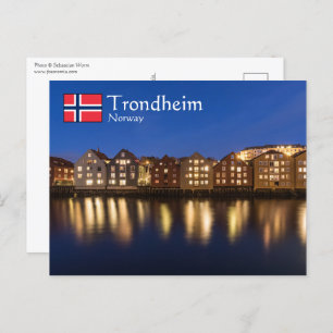 Trondheim Norway Postcard