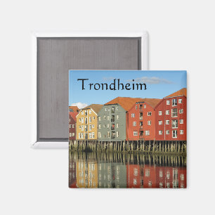 Trondheim Norway Souvenir Magnet