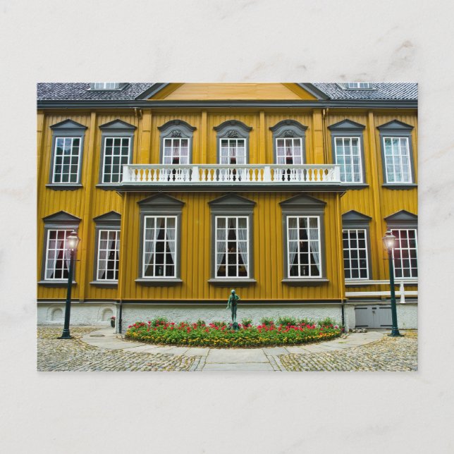 Trondheim The Royal Residence Stiftsgaarden Postcard (Front)