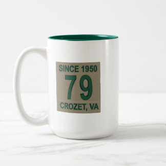 Troop 79 Patch Two-Tone Coffee Mug