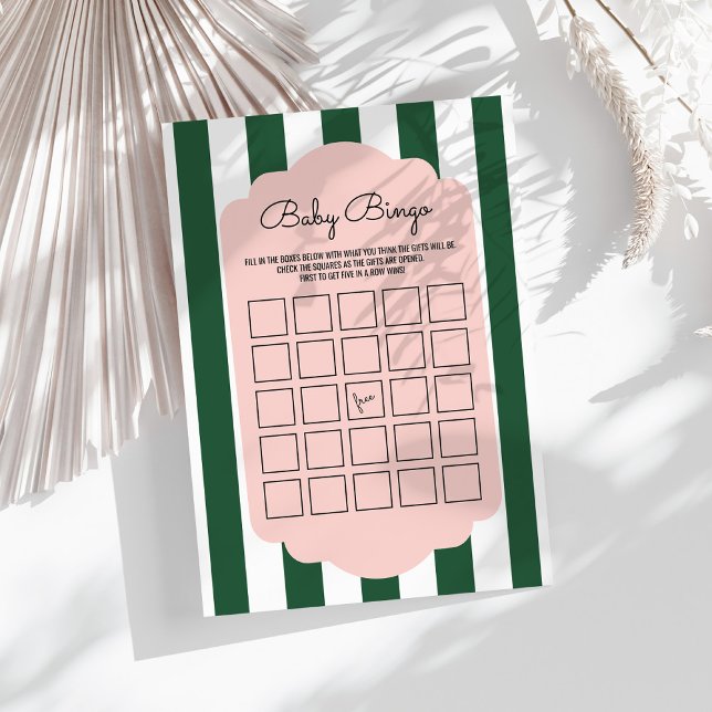 Troop Beverly Hills Baby Shower Bingo Game (Creator Uploaded)