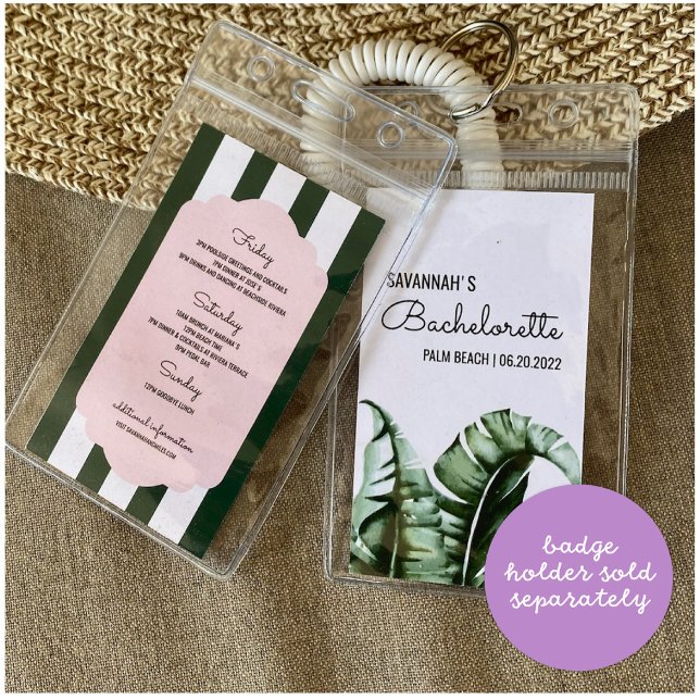  Troop Beverly Hills Bachelorette Itinerary Insert (Creator Uploaded)