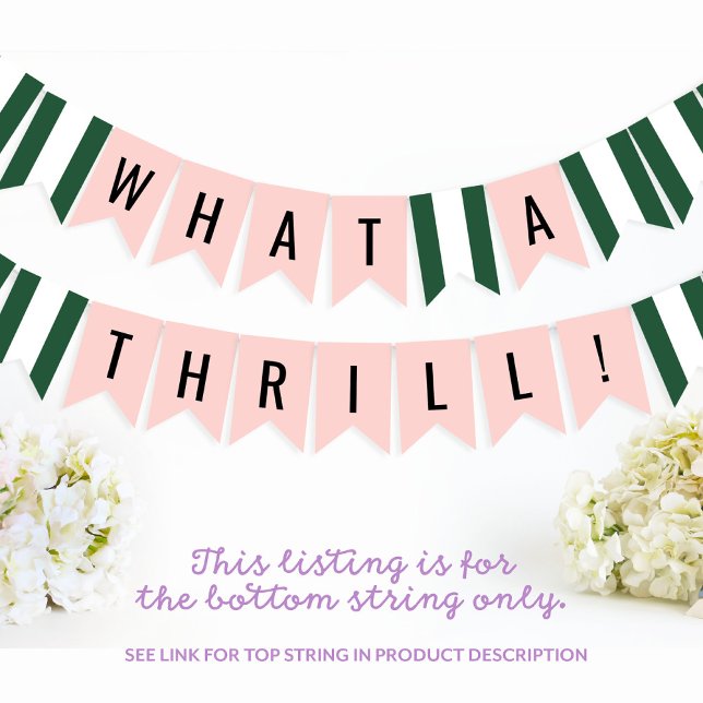 Troop Beverly Hills "What a Thrill" String 2 Bunting (Creator Uploaded)