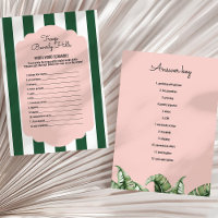 Troop Beverly Hills Word Scramble Shower Game