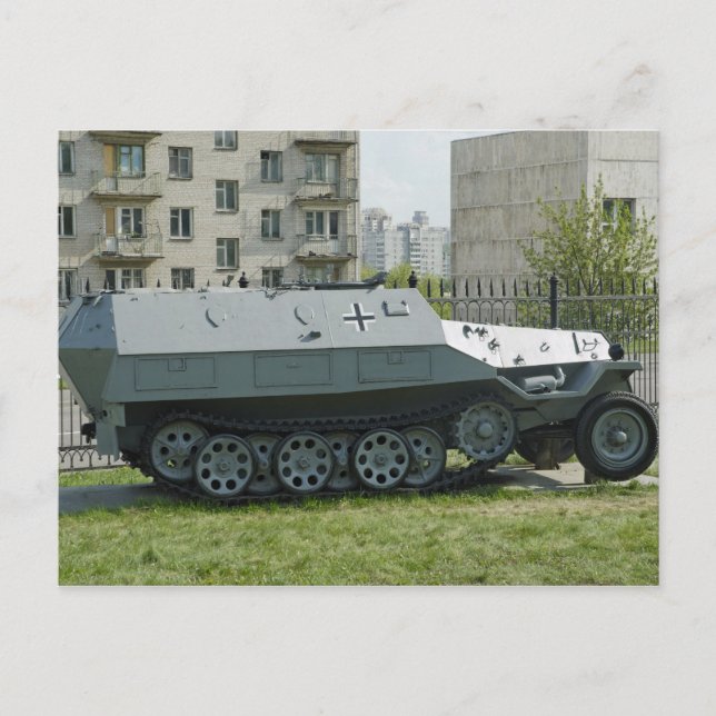 Troop-carrier Postcard (Front)