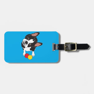 Trooper the Boston Terrier Luggage Tag