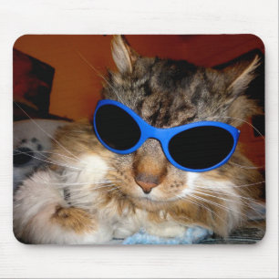 "Trooper The Cat" Cool Dude! Mousepad