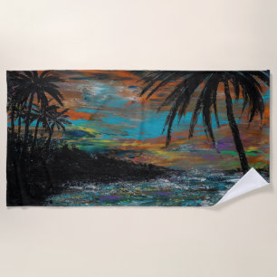 Tropaz Beach Towel Horizontal