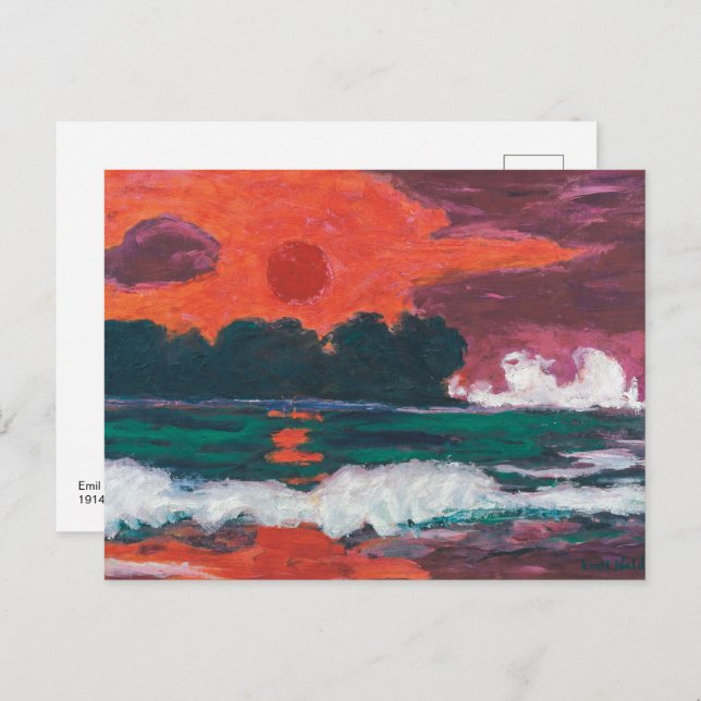 Tropensonne | Emil Nolde | Postcard (Front/Back)
