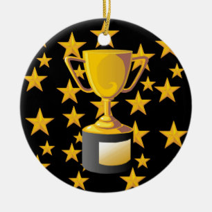 TROPHIES CERAMIC TREE DECORATION