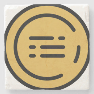 trophy-1 stone coaster