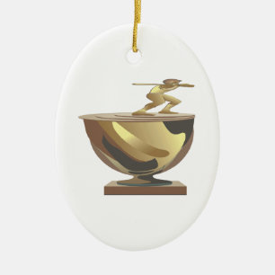 Trophy Ceramic Tree Decoration