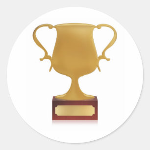 Trophy Classic Round Sticker