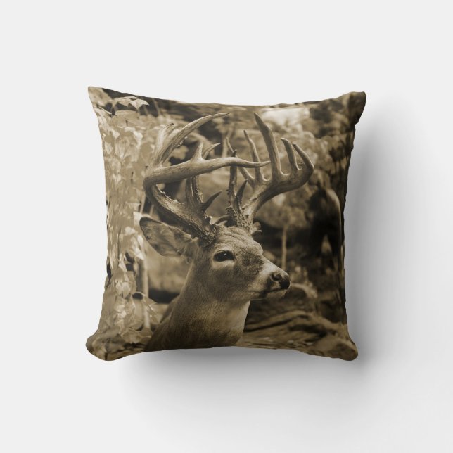 Trophy Deer Cushion (Front)