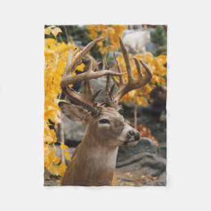 Trophy Deer Fleece Blanket