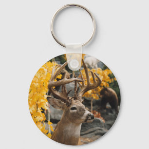 Trophy Deer Key Ring