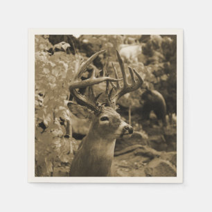 Trophy Deer Napkin