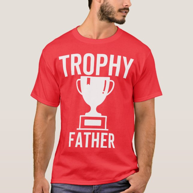 Trophy Father retro T-Shirt (Front)