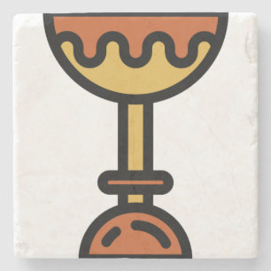 trophy stone coaster