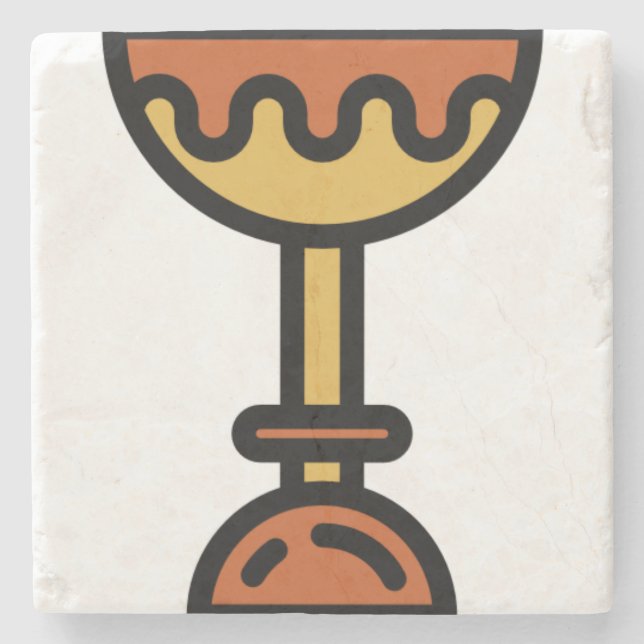 trophy stone coaster (Front)