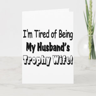 Trophy Wife Holiday Card