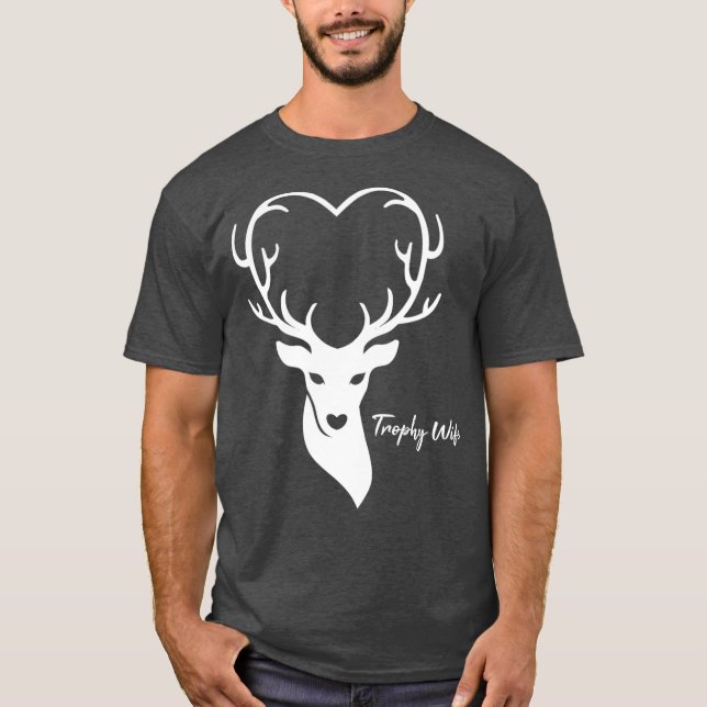 Trophy Wife Hunters Wife Hunting T-Shirt (Front)