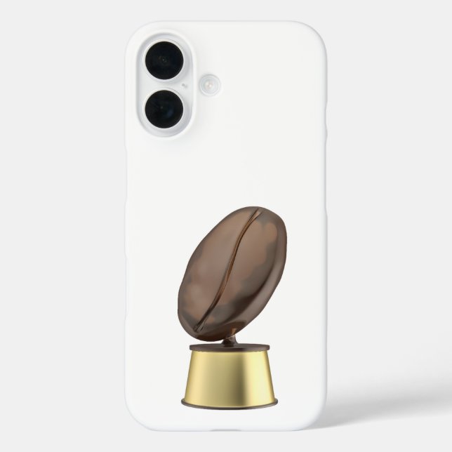 Trophy with coffee bean Case-Mate iPhone case (Back)