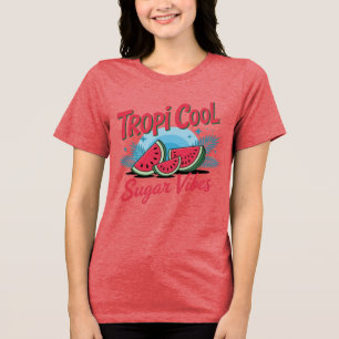 Tropi Cool Sugar Vibes  Tri-Blend Shirt
