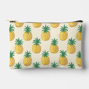 Tropic Gold Pineapple Yellow Hues Accessory Pouch