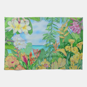 Tropic Gold Tea Towel