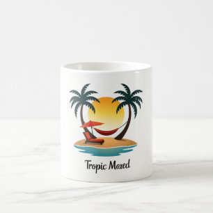 Tropic Mood Sunset Hammock Mug
