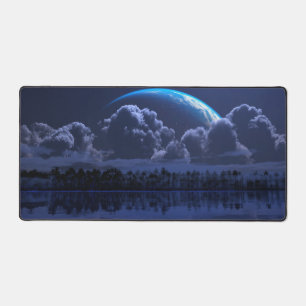 Tropic of Aquarius (Night) Desk Mat