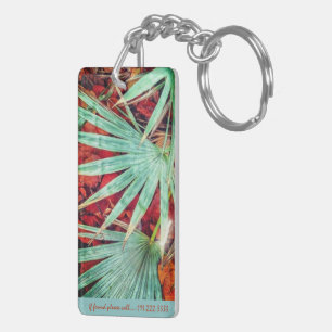 "Tropic Palm" Acrylic Keychain