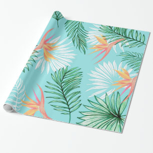 Tropic Palm Wrapping Paper