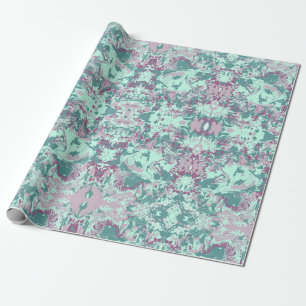 Tropical Abstract Pattern Wrapping Paper