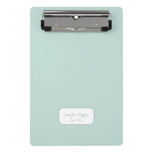 Tropical Abstractions  Mini Clipboard (Front)