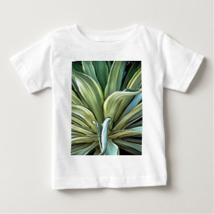 Tropical Agave Realism Art Baby T-Shirt