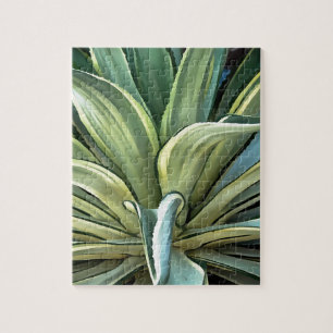Tropical Agave Realism Art Jigsaw Puzzle