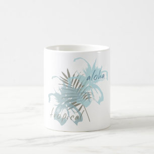 Tropical Aloha Flowers Coffee Mug