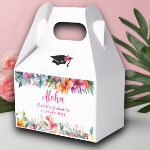 Tropical Aloha Luau Graduation 2024 Favour Box